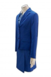 BS236 ladies' formal suits working office dressing tailor made design suits supplier hk company manufacturer